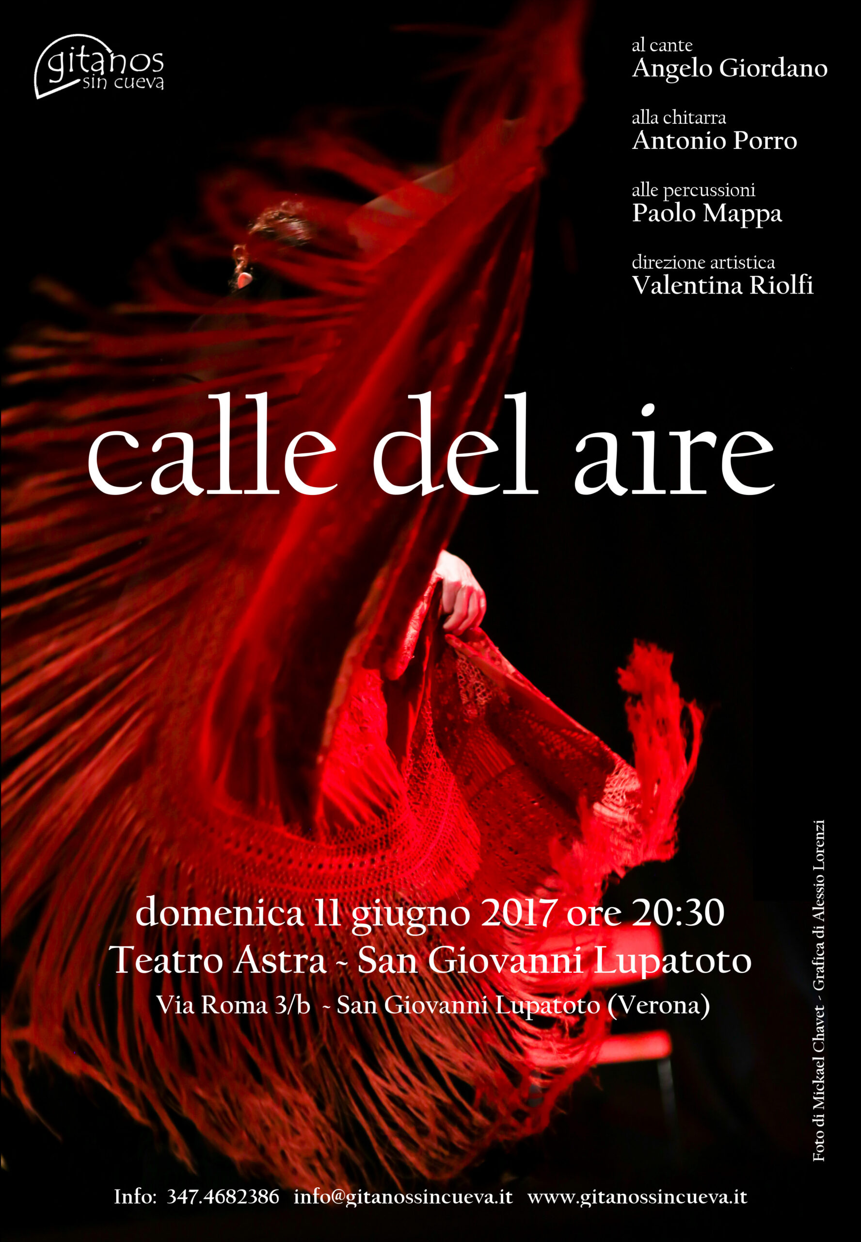 Locandina Spettacolo Flamenco 2017