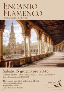 Locandina Spettacolo Flamenco 2024